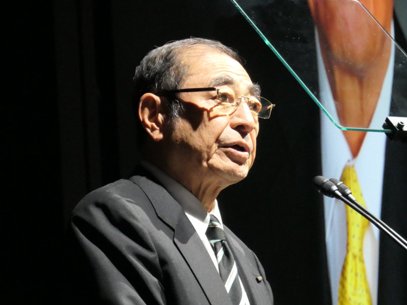 富士フイルム代表取締役会長・CEOの古森重隆氏。