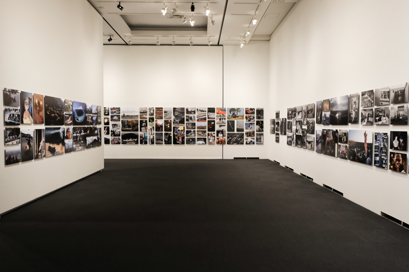 スナップ写真は2階の展示室。