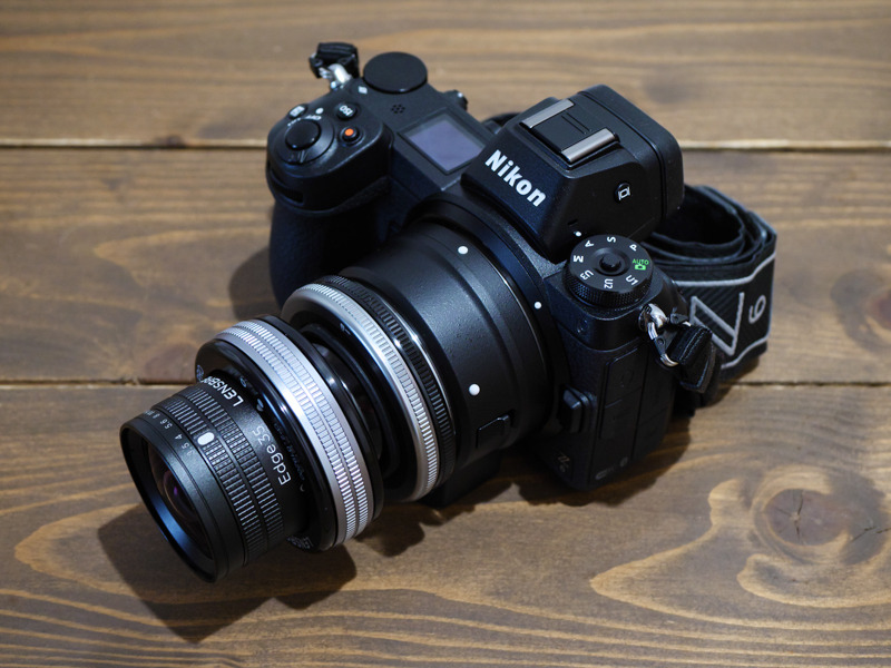 今回はマウントアダプターFTZを介してZ 6に装着。掲載したすべての作例をこの状態で撮影した。