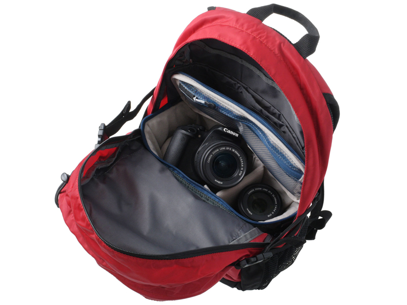 25lクラスのバックパックに入れたところ