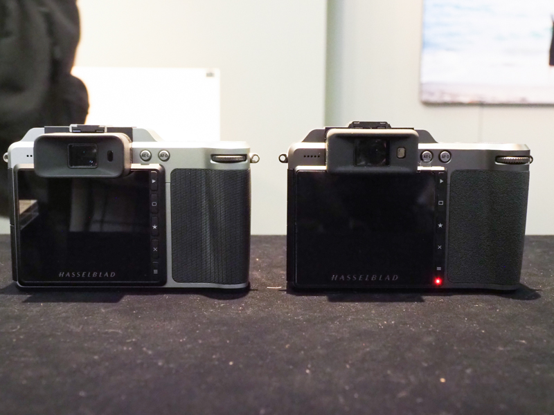 左がX1D-50c、右がX1D II 50C。