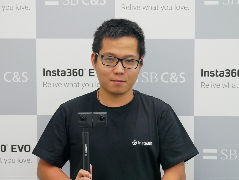 Insta360の創業者である劉靖康氏