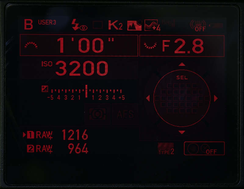 画面はPENTAX K-1 Mark IIのもの。