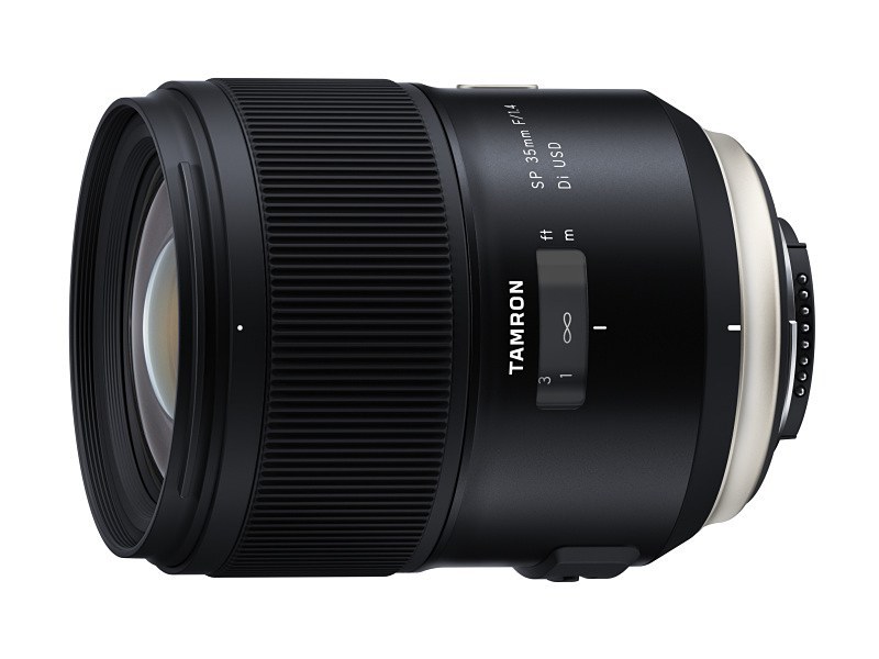 SP 35mm F/1.4 Di USD（Model F045）。発売日はニコン用が6月26日、キヤノン用が7月25日。希望小売価格は税別11万5,000円。