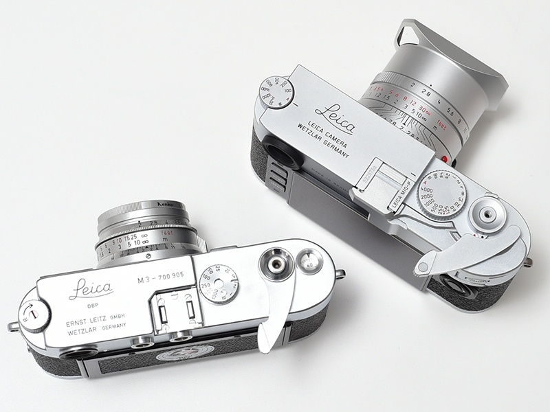 左はM3/右はM10-P＋サムレスト