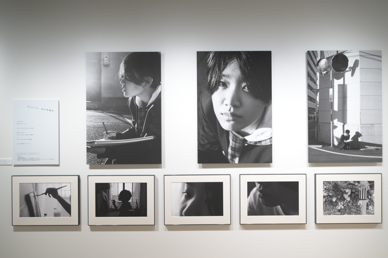 河本花波さんのエキシビジョン作品「キャンバス—私の居場所—」