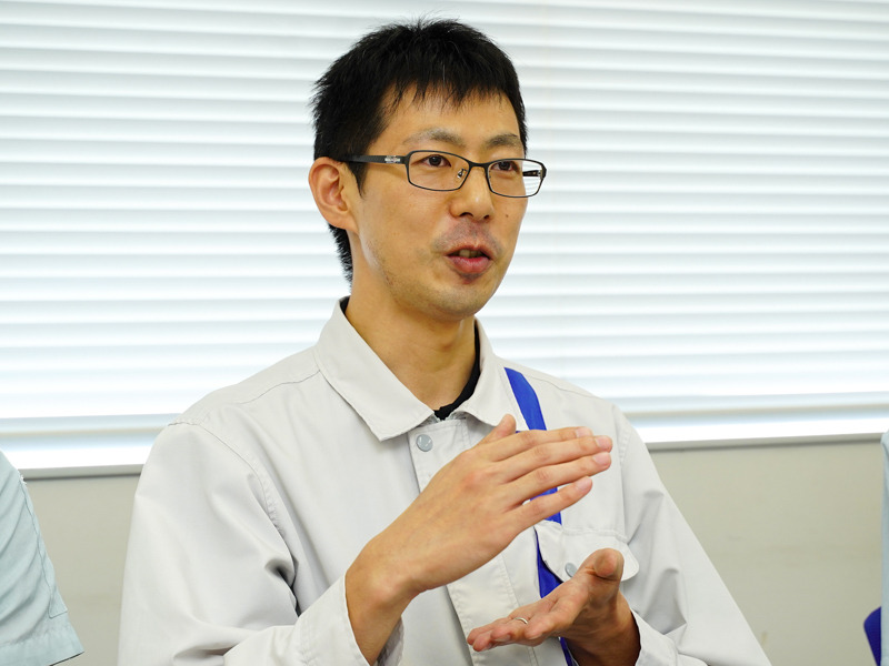 杉本陽平氏（設計技術二部 設計技術一課）