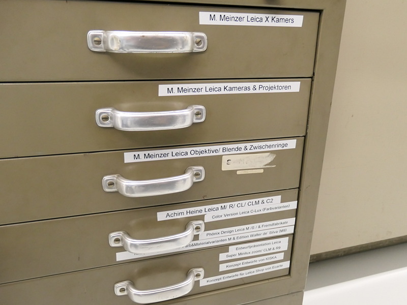 デザインスケッチなども収蔵されている。