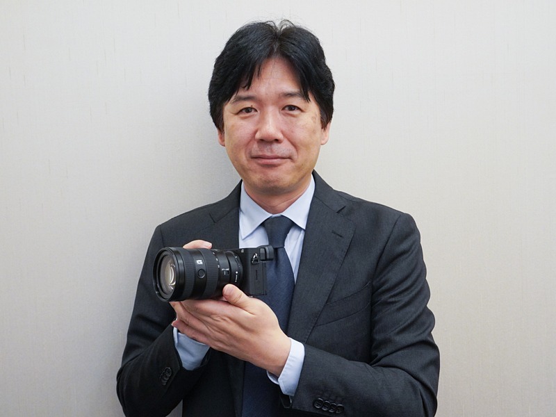 ソニーイメージングプロダクツ&ソリューションズ株式会社 デジタルイメージング本部 第1ビジネスユニット シニアゼネラルマネジャーの田中健二氏