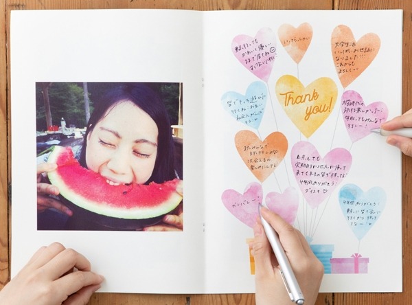 PhotoZINE MAGAZINEタイプ 寄せ書き