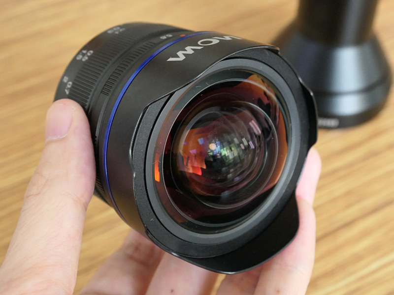 9mm F5.6の試作品。前面にフィルターはつかない。