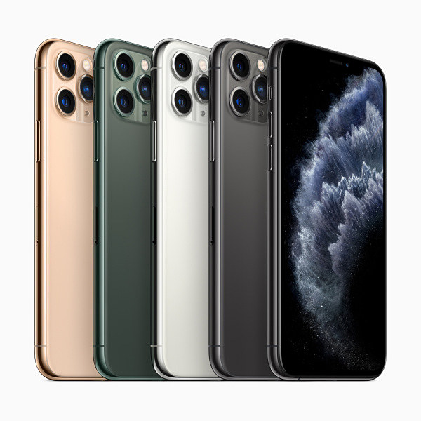 iPhone 11 Proシリーズのカラーは4種類。