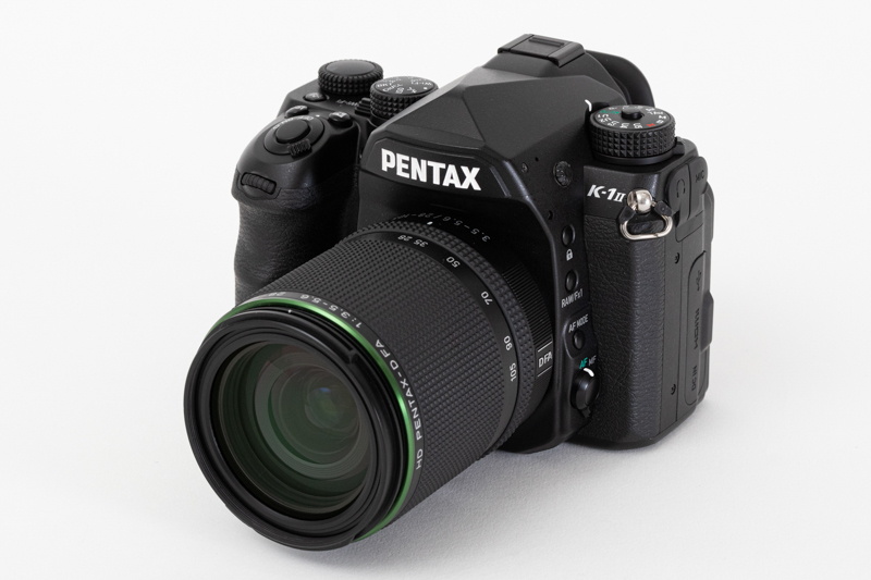 PENTAX K-1 Mark II。装着レンズはHD PENTAX-D FA28-105mmF3.5-5.6ED。