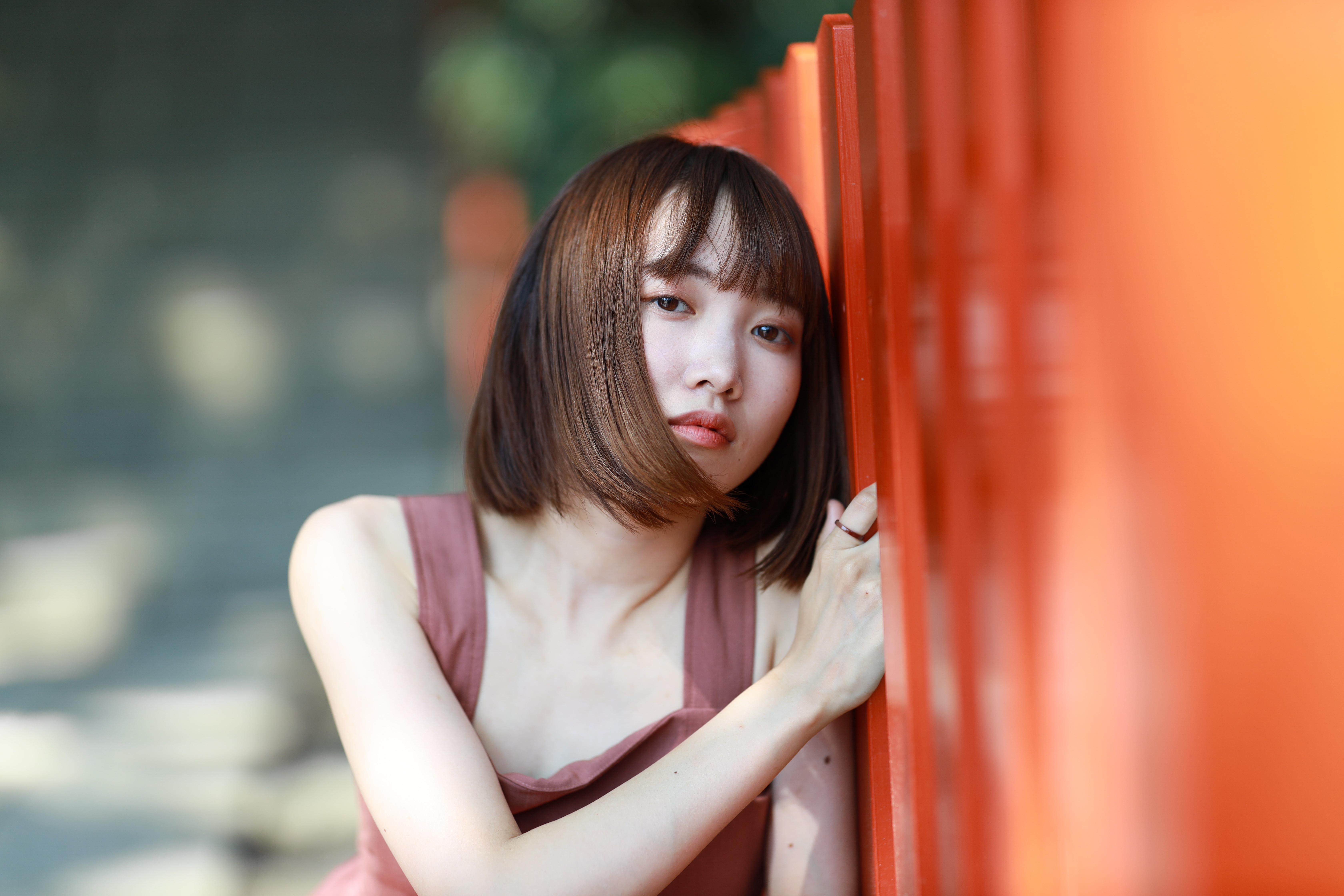 キヤノンEOS R / RF85mm F1.2 L USM / 絞り優先AE（1/1,000秒・F1.2・+0.5EV） / ISO 100