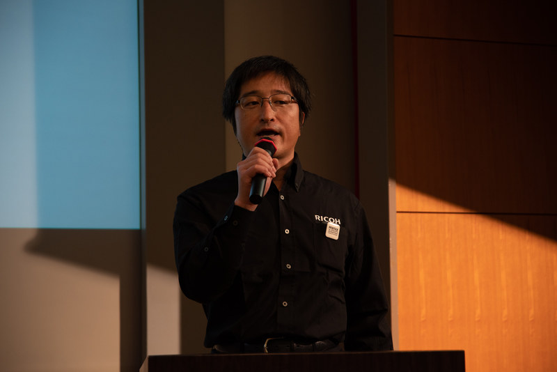 若代滋氏（株式会社リコーSmart Vision事業本部カメラ事業部商品企画部）