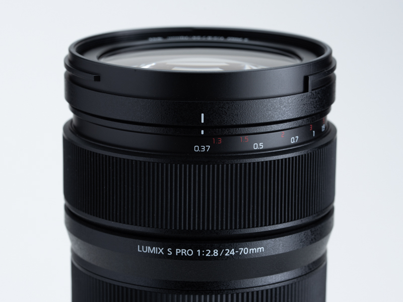 マニュアルフォーカス操作に切り替えた状態