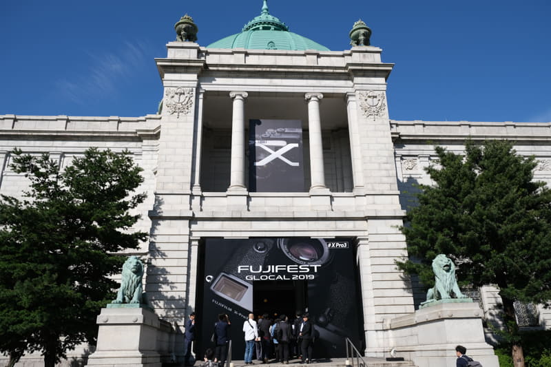 会場となった表慶館