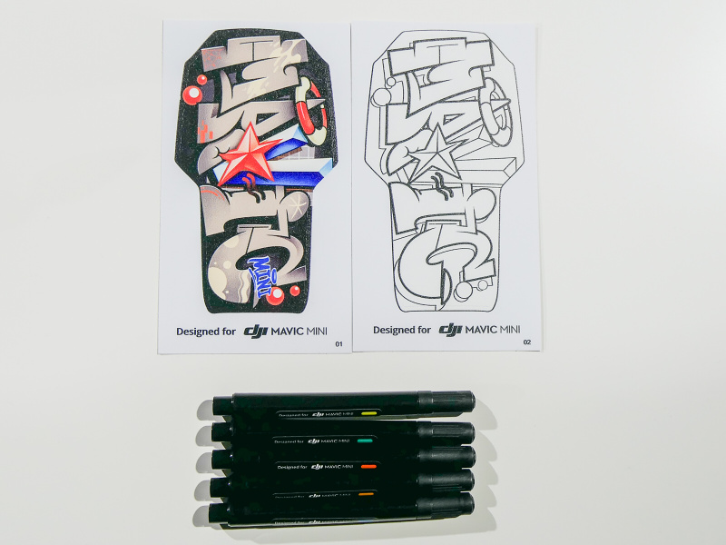 ステッカーも用意されている