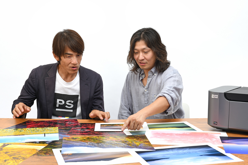 左から柄木孝志氏、館野二朗氏