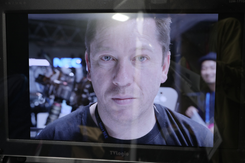 絞りを絞ったところ