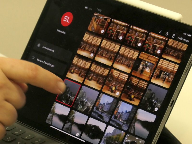 Leica FOTOS 2.0のPro版では、iPadアプリが使える。