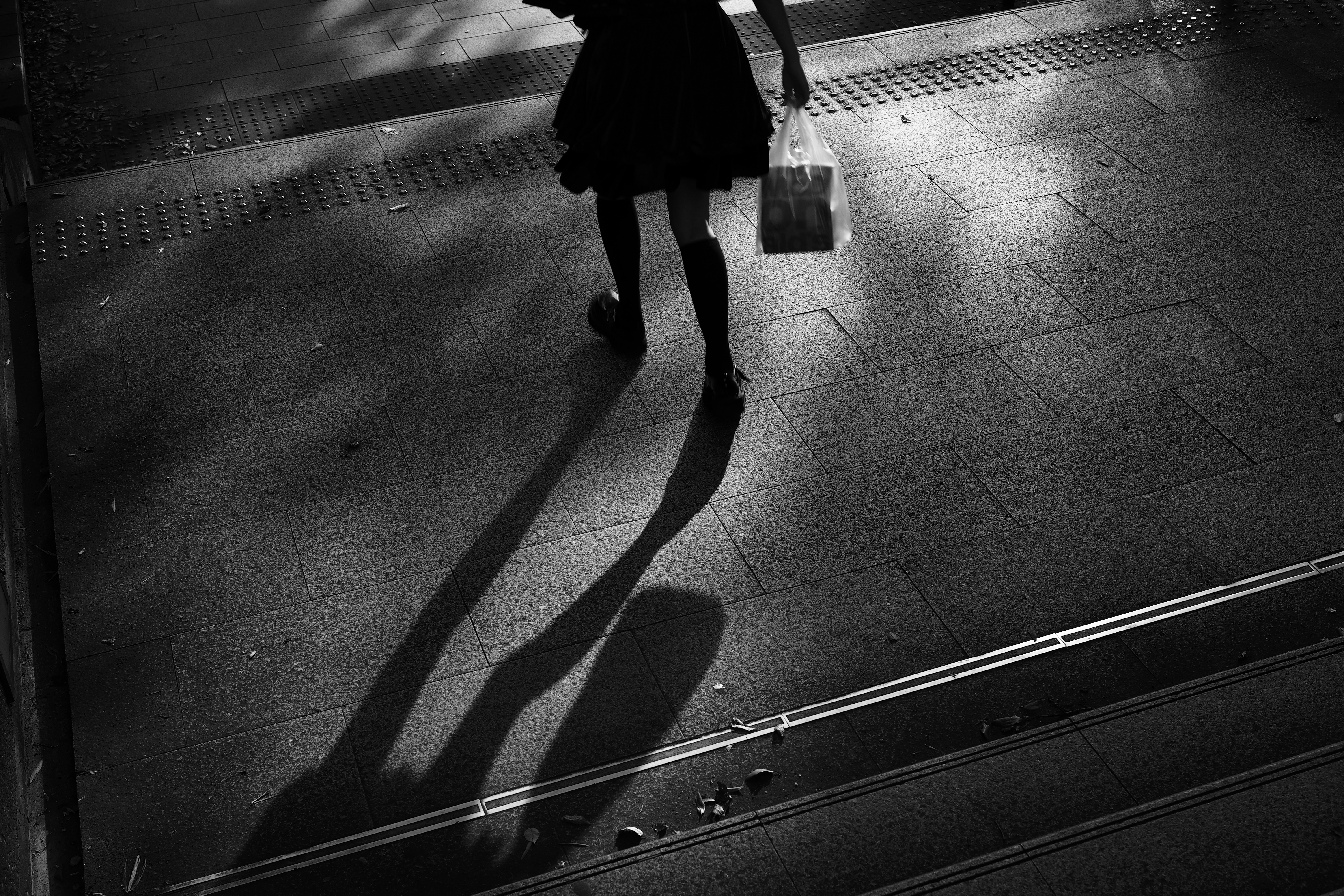 fpはTONEボタンとダイヤルでトーンカーブが調節できる。これは木漏れ日と影を強調するために、ハイライトを+2、シャドーを-3に設定した。<br>SIGMA fp　45mm F2.8 DG DN　ISO 400　F8　1/160秒