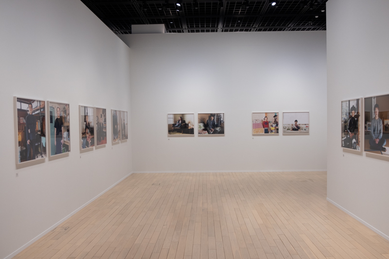 藤安淳さんの展示室の様子