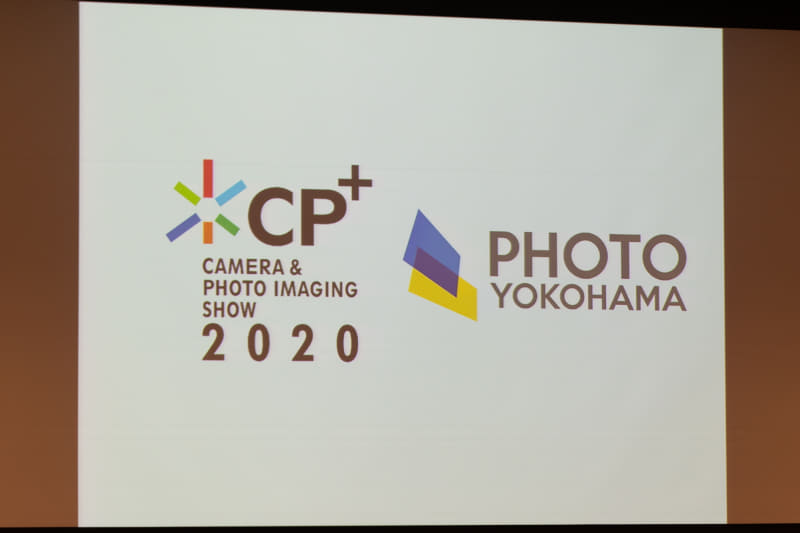 CP+2020およびフォト・ヨコハマのロゴ。
