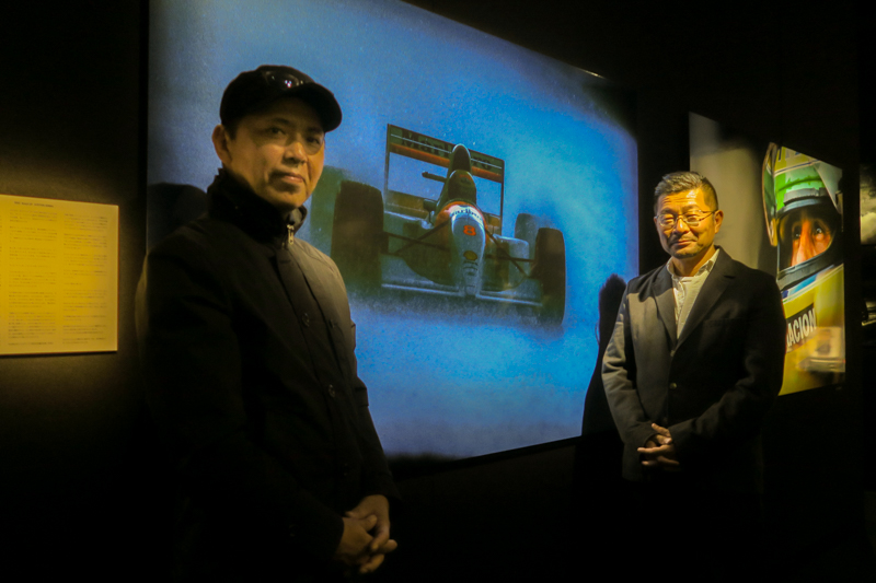 左から福田典嗣さん、熱田護さん。