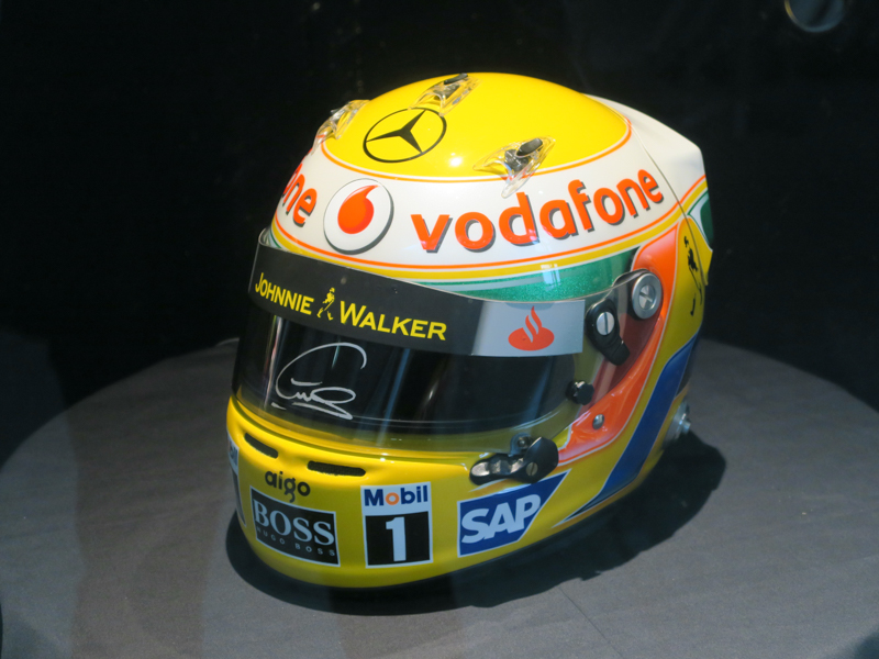 ルイス・ハミルトン使用