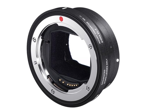 SIGMA MC-11 マウントコンバーター　EF-Eファームウェア最新 シグマ、一部のE/EF/SAレンズと「MOUNT CONVERTER MC-11」を