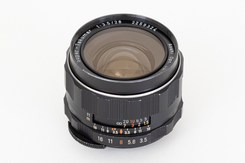 Super-Takumar 28mm F3.5 純正ケース フード付 SO179（レンタル