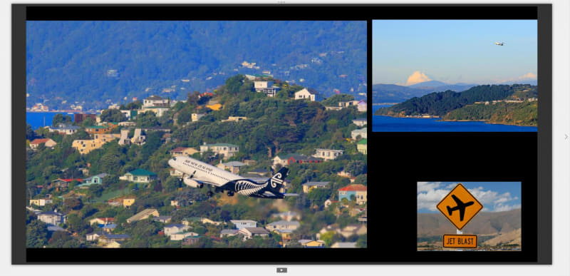 PC版アプリでチャーリィ古庄さんのフォトブックを開いたところ。