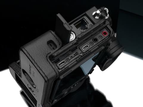 GARIZ、α9 II / α6600用のレザーカメラケース - デジカメ Watch