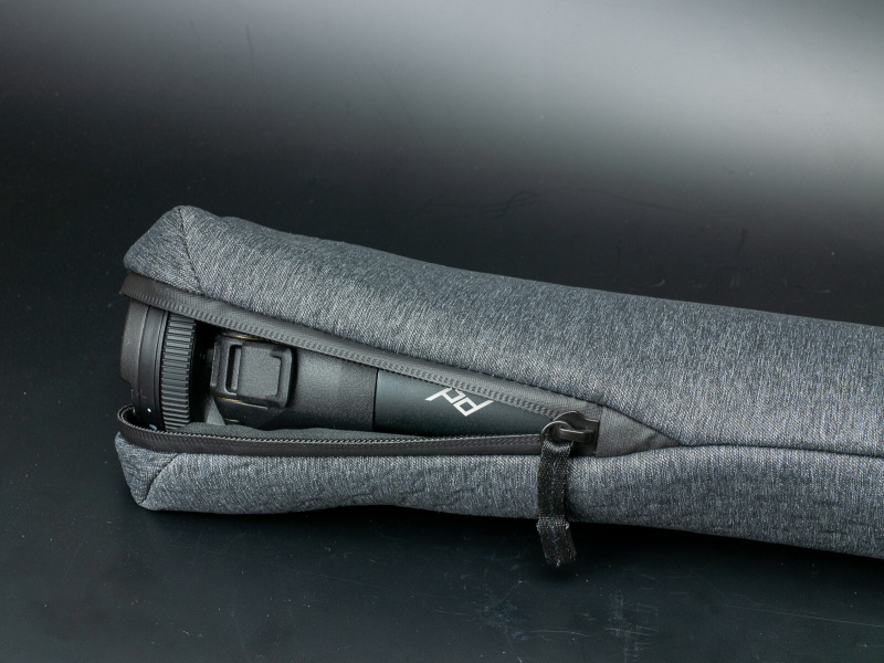 ピッタリ収納されて、サイズがそれほど増えないのはメリット