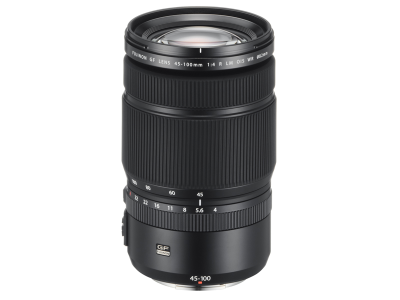 <center>フジノンレンズ GF45-100mmF4 R LM OIS WR</center>