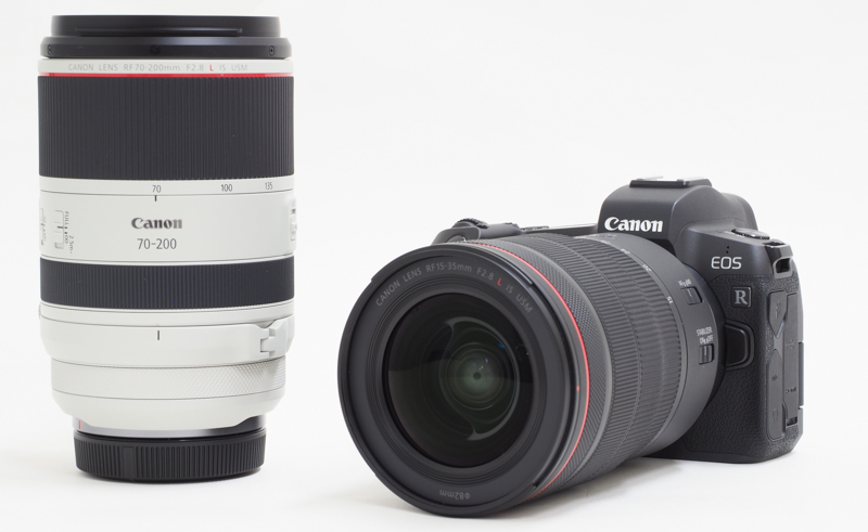 同時に携行したRF70-200mm F2.8 L IS USMとともに