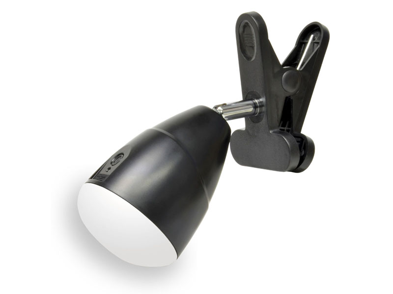 USB充電式LEDクリップライト ClipClamp（昼光色6000K）