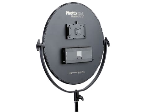 SAEDA、円形のLEDスタジオライト「Phottix Nuada R4」 - デジカメ Watch