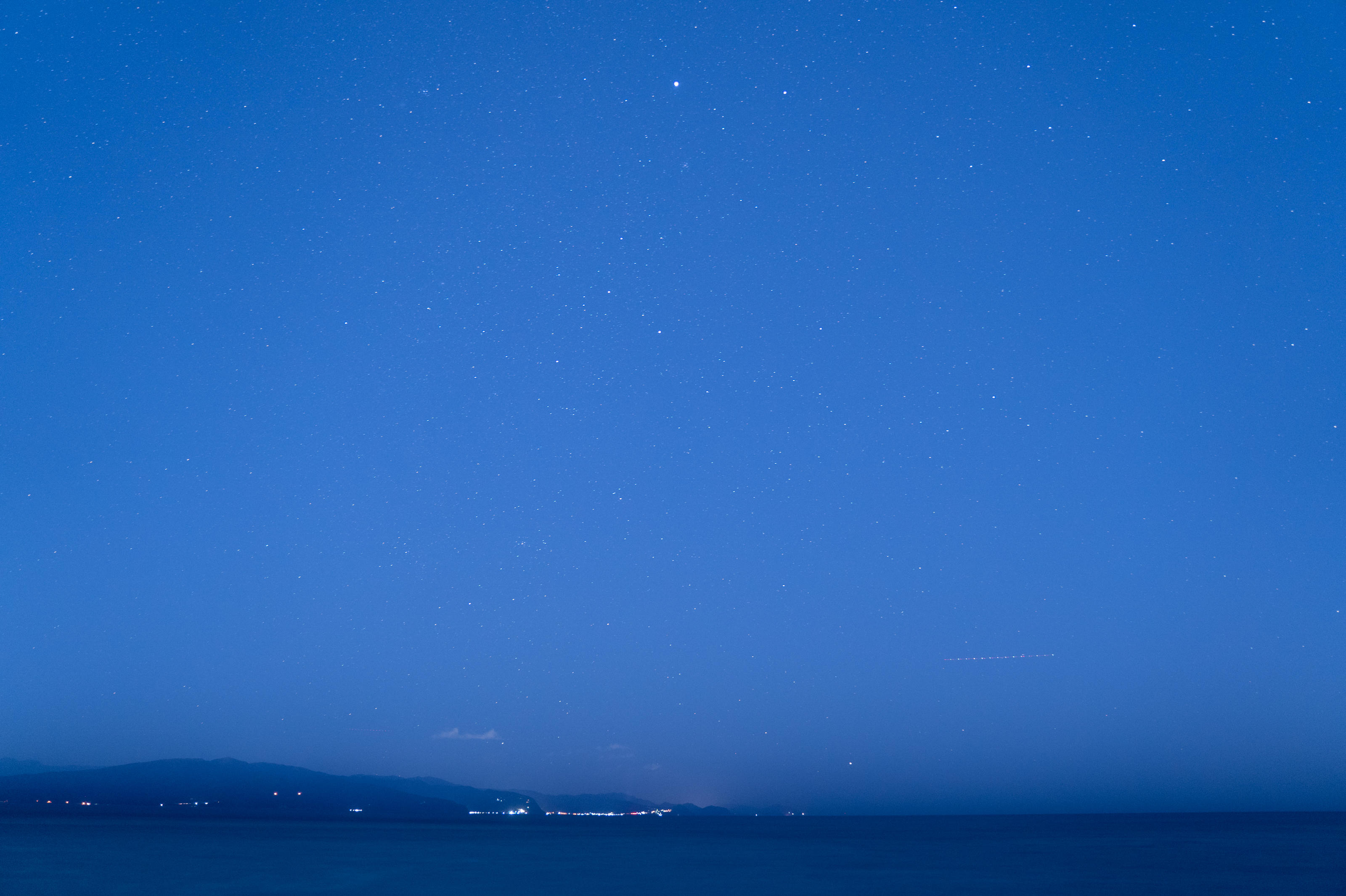 光害カットフィルターあり