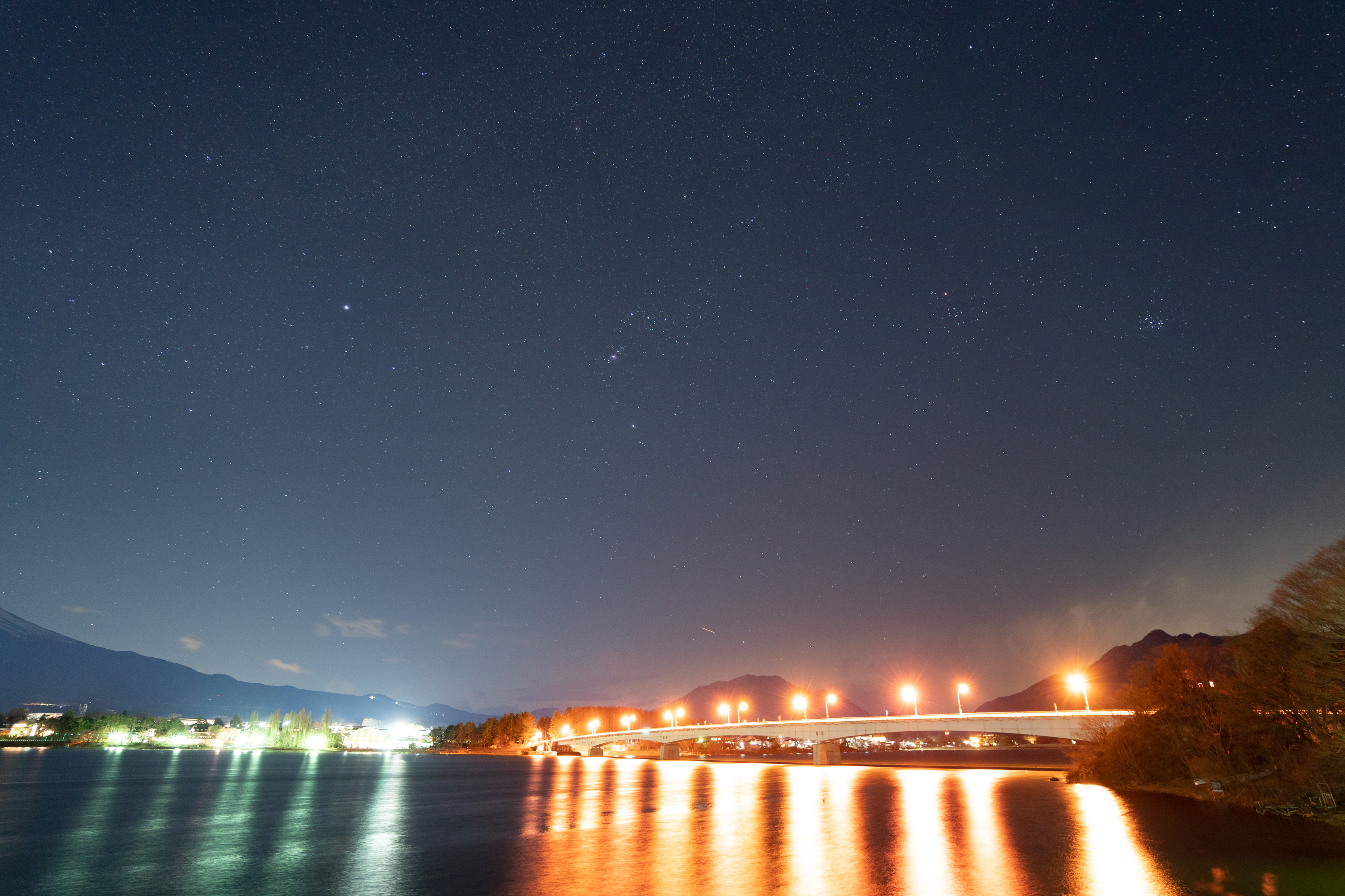 光害カットフィルターあり