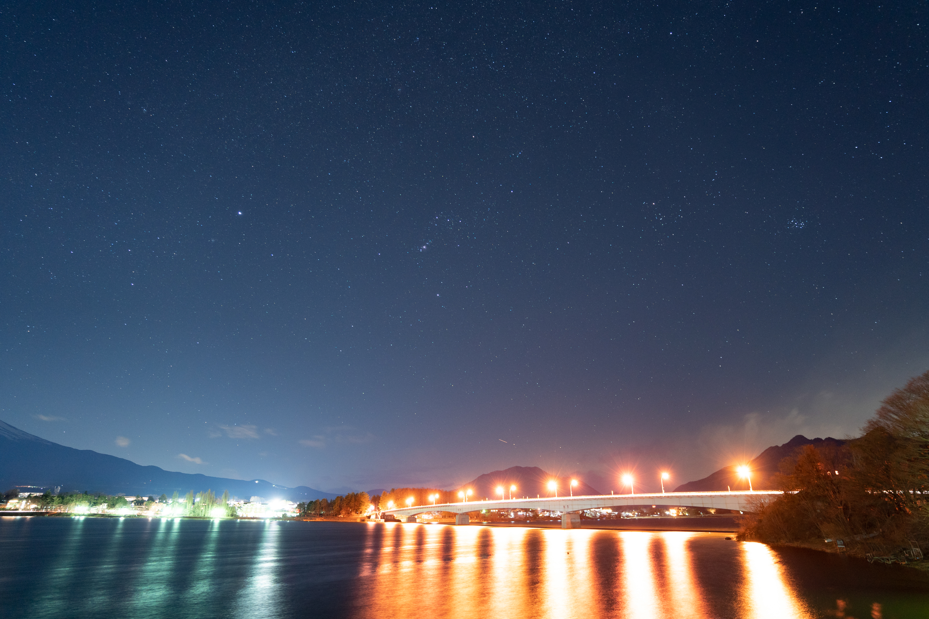 光害カットフィルターあり