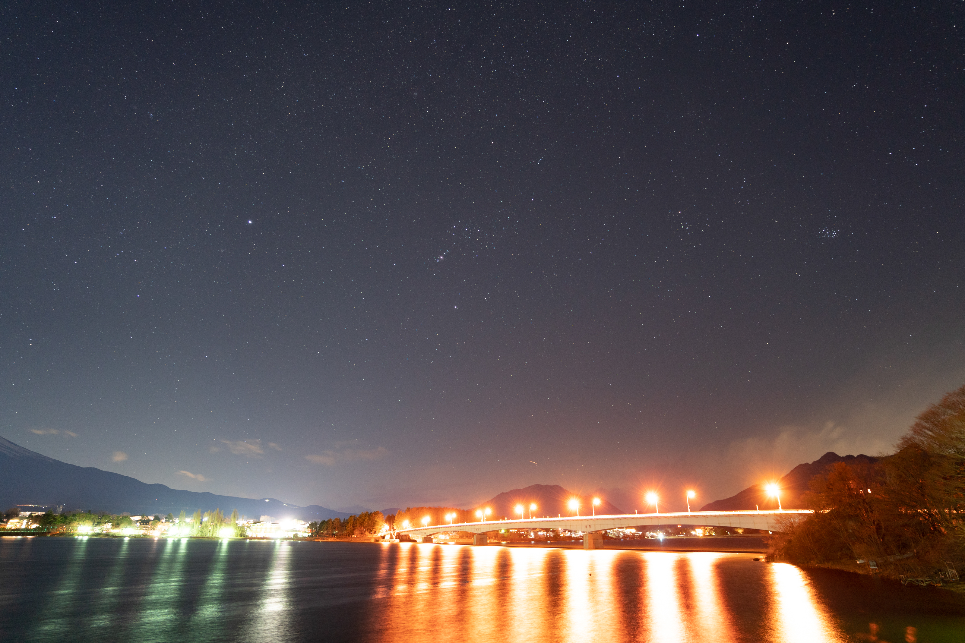 光害カットフィルターあり