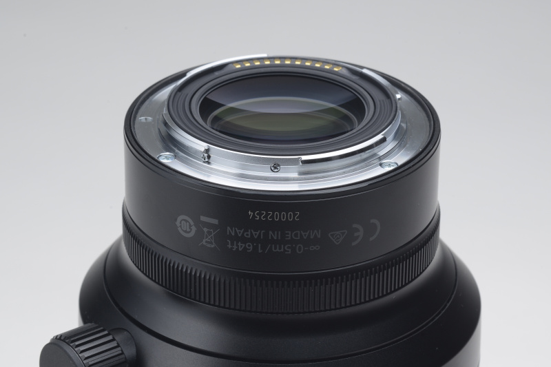 NIKKOR Z 58mm f/0.95 S Noctの後部