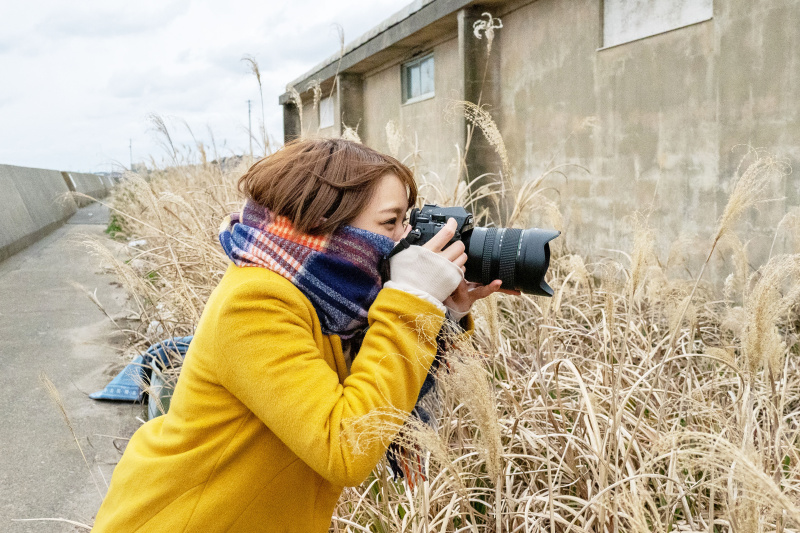 千葉・銚子へ海の絶景を撮影する旅に出た声優の井澤詩織さん