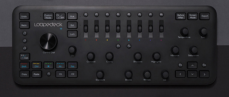 Loupedeck+。発売は2018年10月。株式会社SAEDAの販売価格は税込3万4,630円