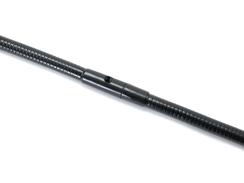 片方のオスネジアダプターを外して連結したところ