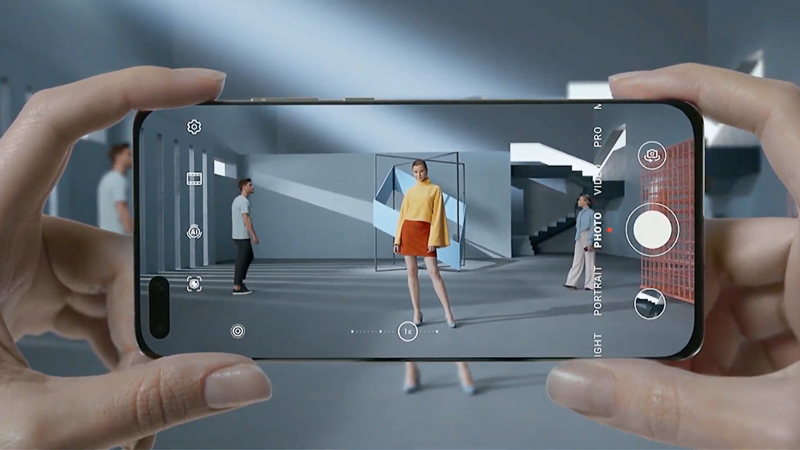 撮影画面のイメージ。