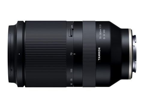 タムロン、フルサイズ対応のEマウント望遠ズーム「70-180mmF/2.8 Di
