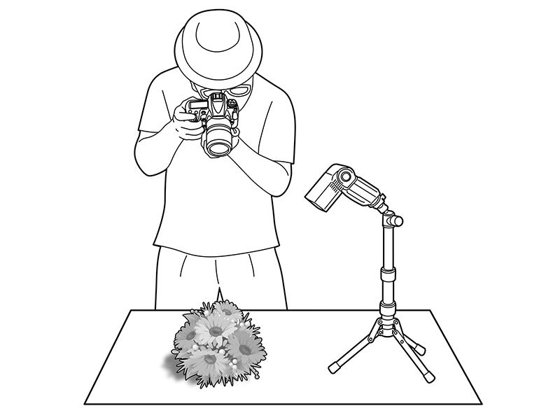 テーブルフォト・スタイル（スタンド本体のみ使用）